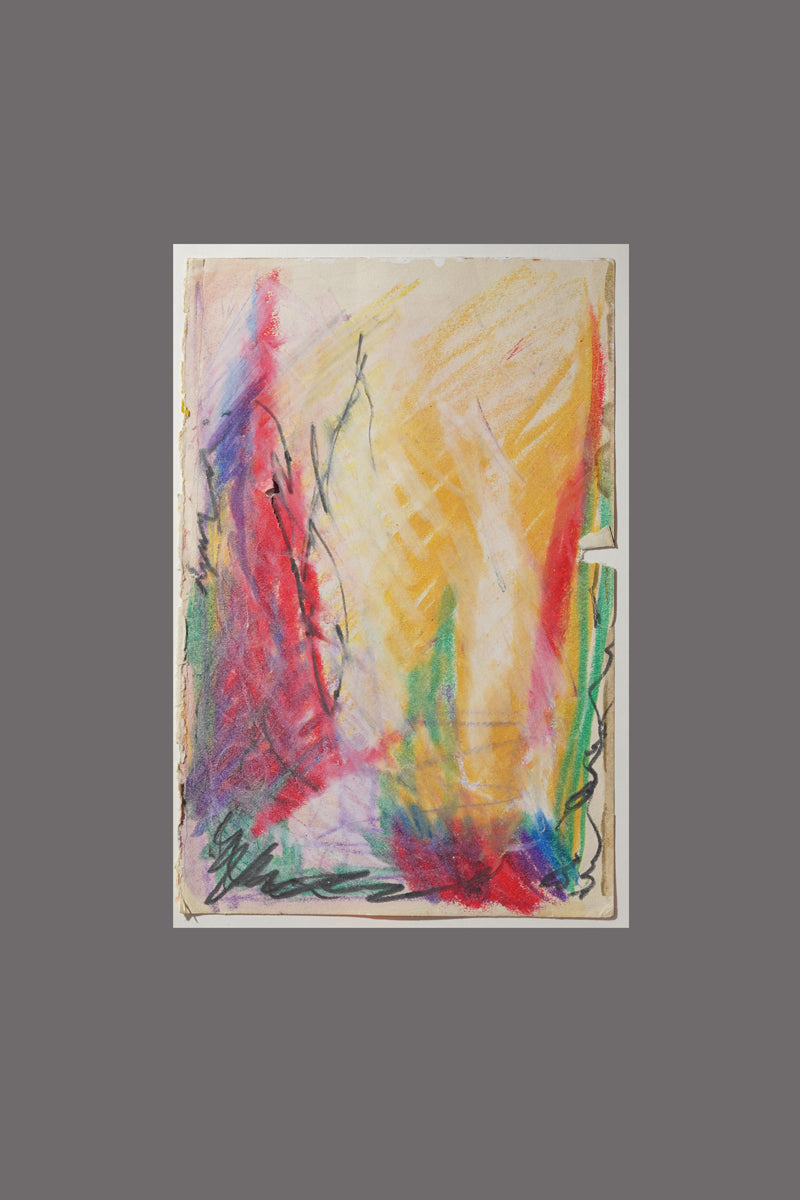 A small pastel and chalk sketch by Irena Klonek