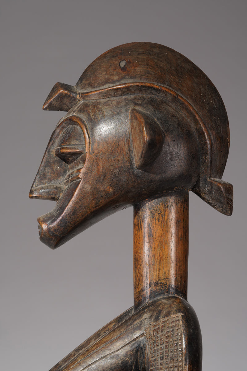An outstanding female Senufo Déblé or guardian sculpture