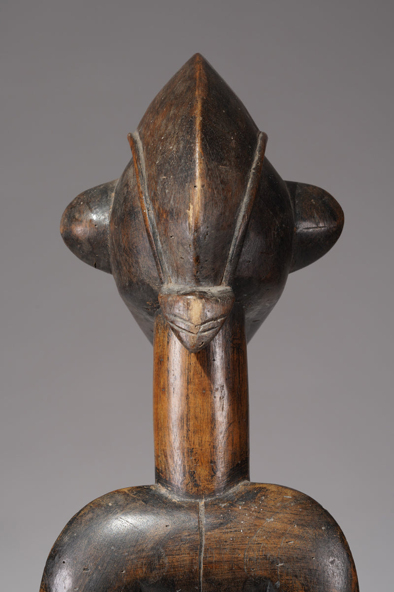 An outstanding female Senufo Déblé or guardian sculpture