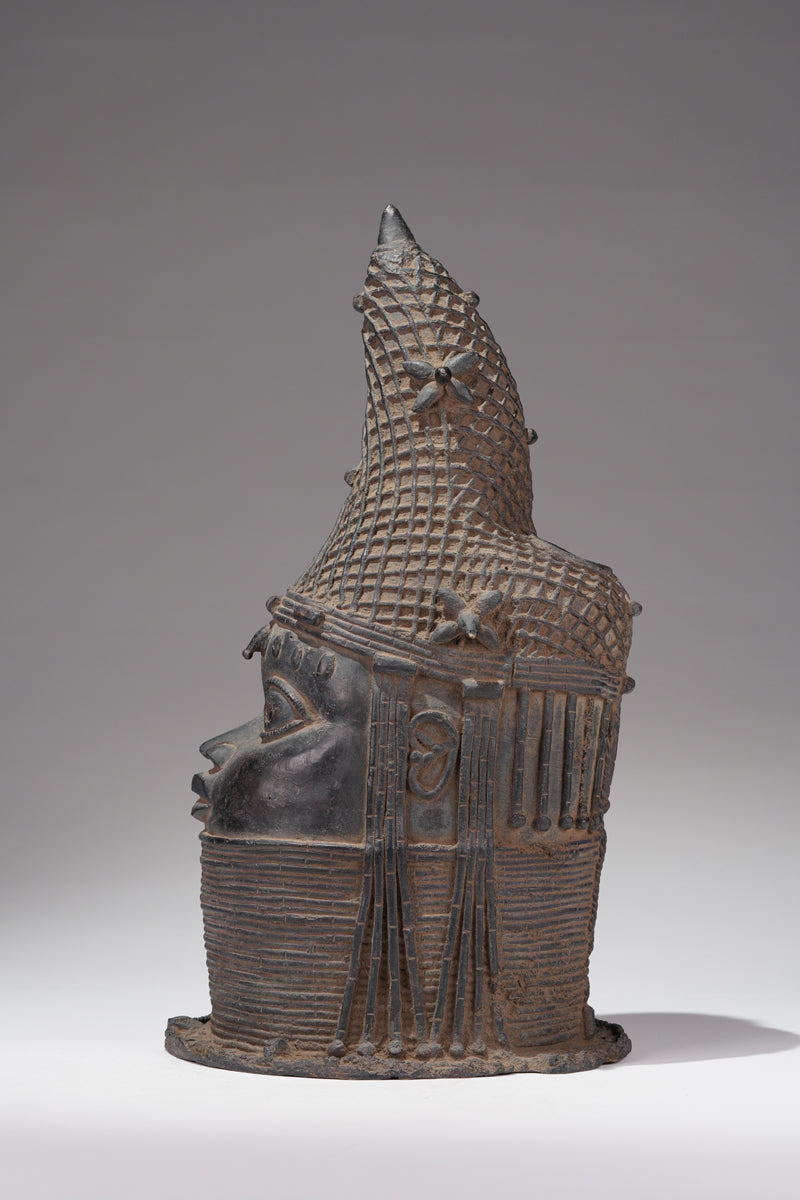 Iy’ọba, a Queen mother brass head