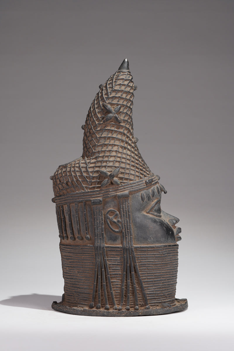 Iy’ọba, a Queen mother brass head