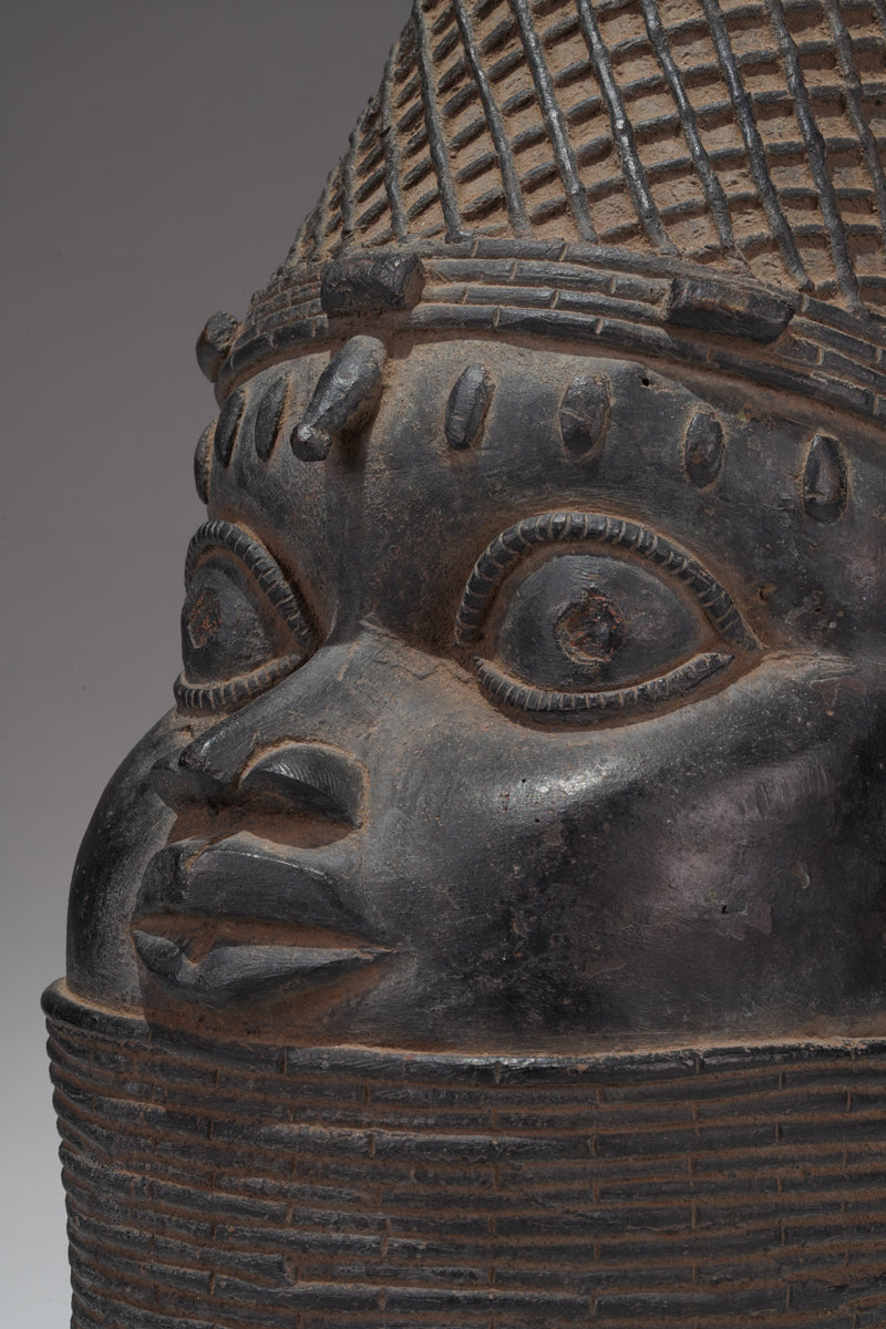 Iy’ọba, a Queen mother brass head