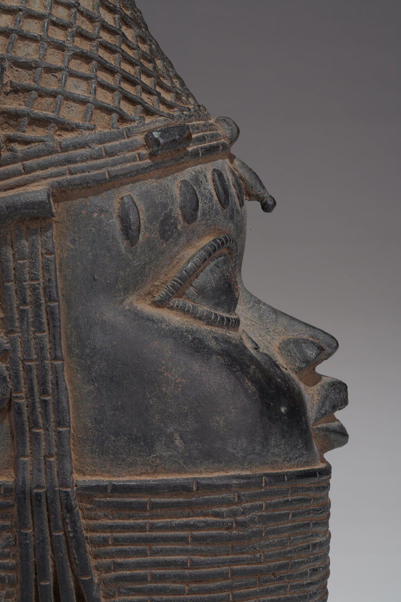 Iy’ọba, a Queen mother brass head