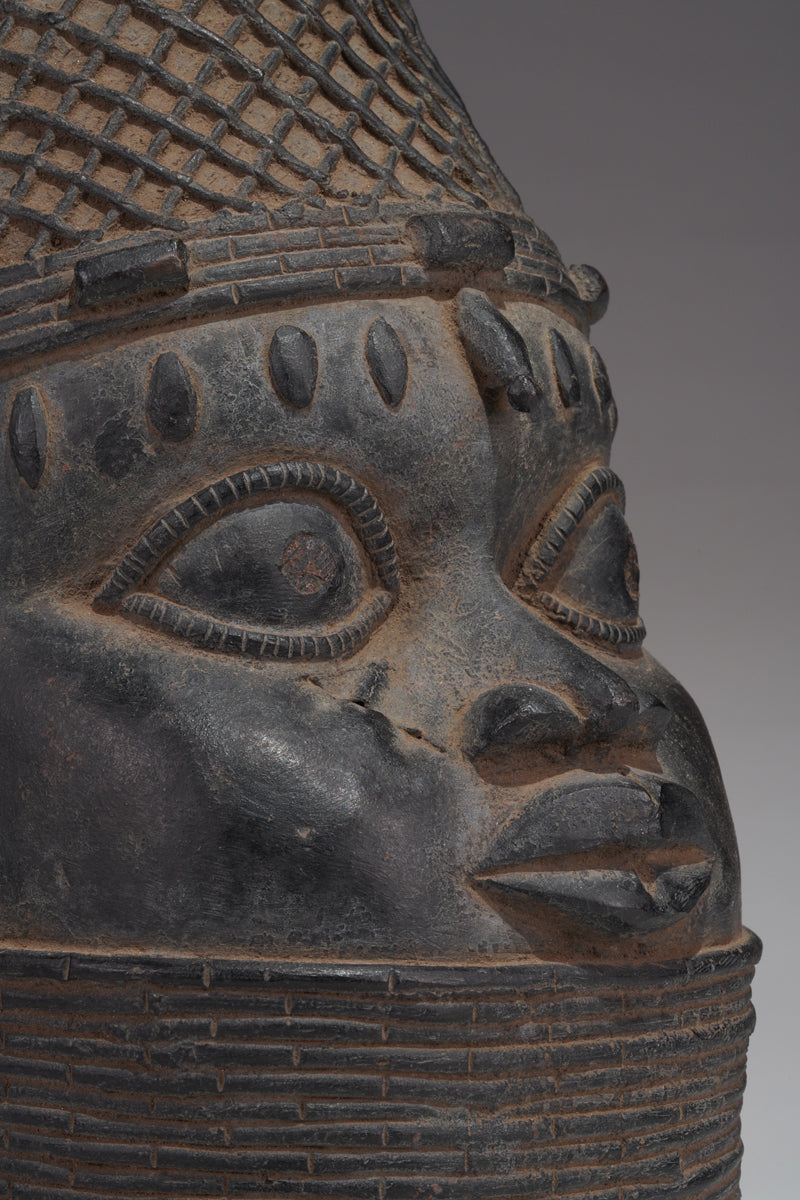 Iy’ọba, a Queen mother brass head