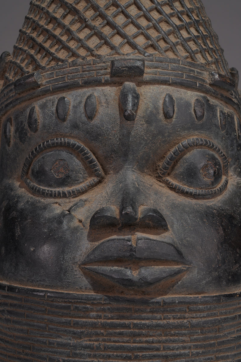 Iy’ọba, a Queen mother brass head