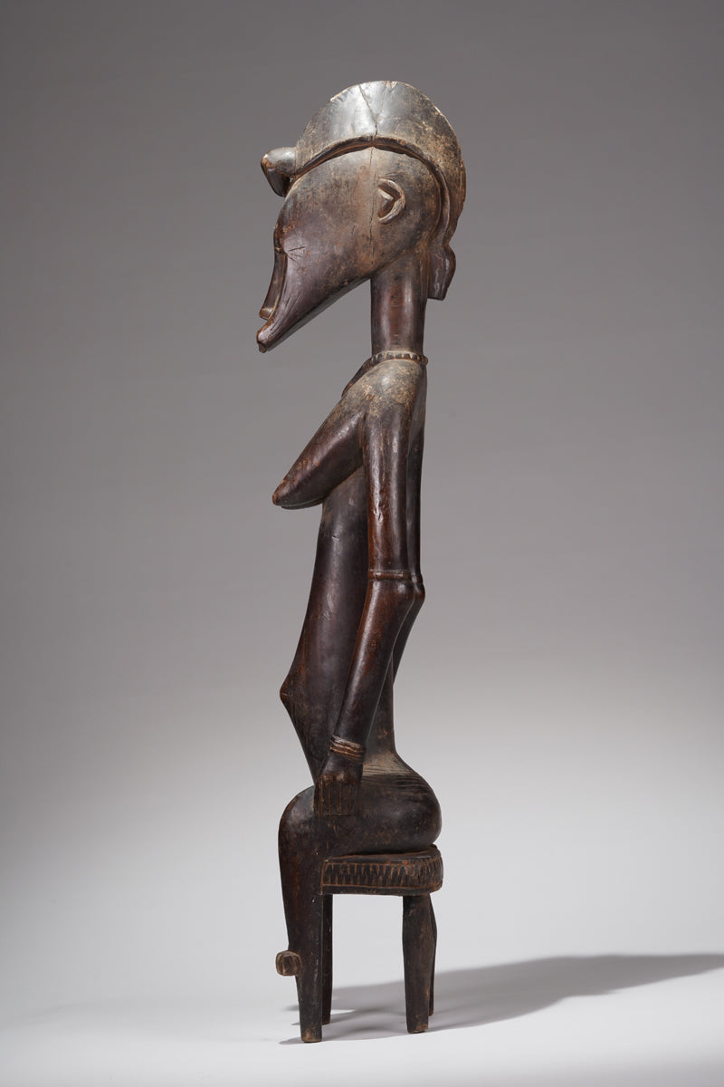 A female Senufo figure from Ivory Coast
