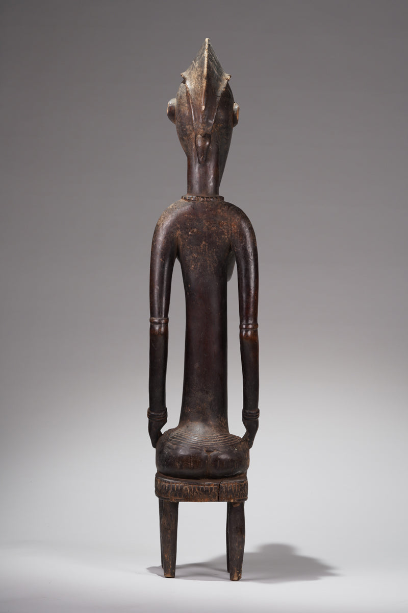 A female Senufo figure from Ivory Coast