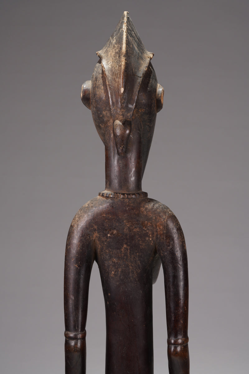 A female Senufo figure from Ivory Coast
