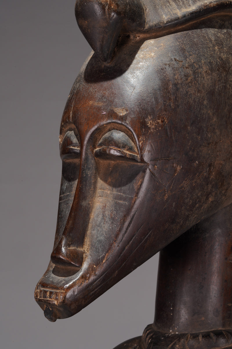 A female Senufo figure from Ivory Coast