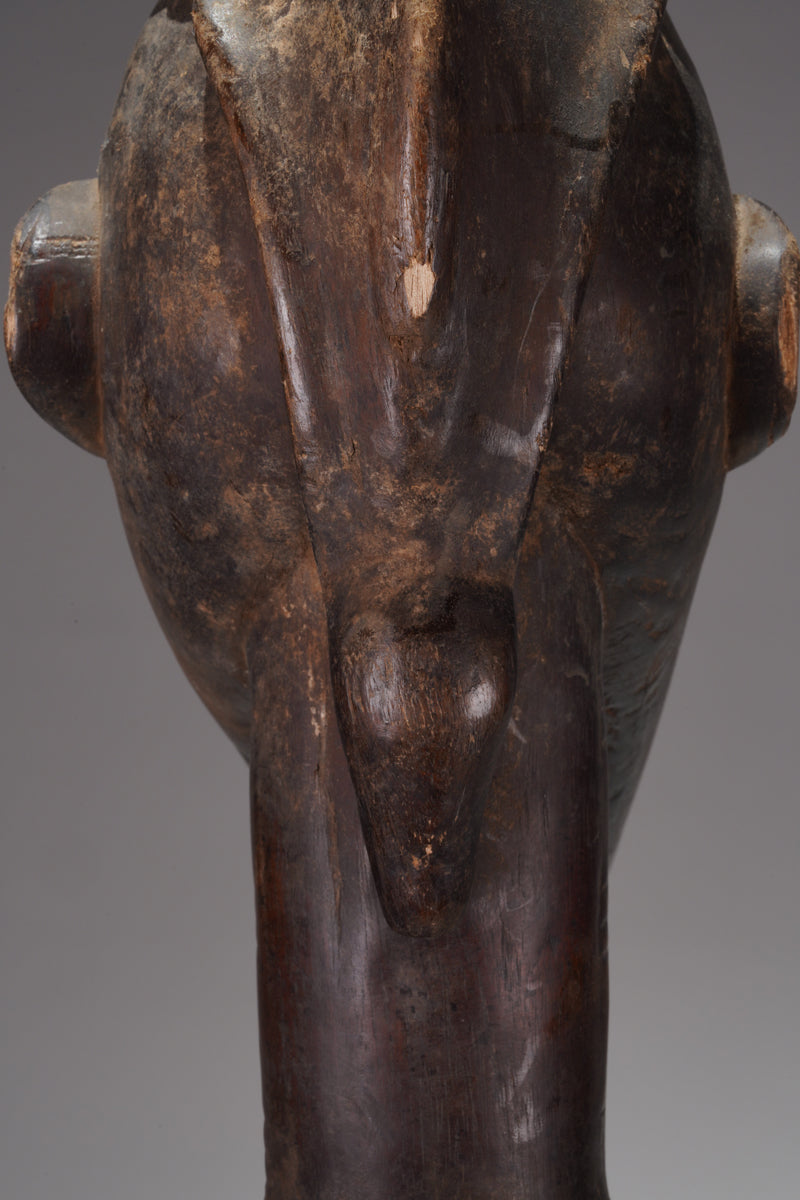 A female Senufo figure from Ivory Coast