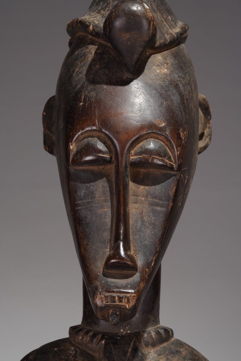 A female Senufo figure from Ivory Coast