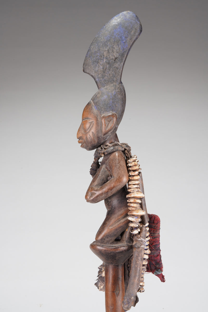 A Yoruba Shango staff