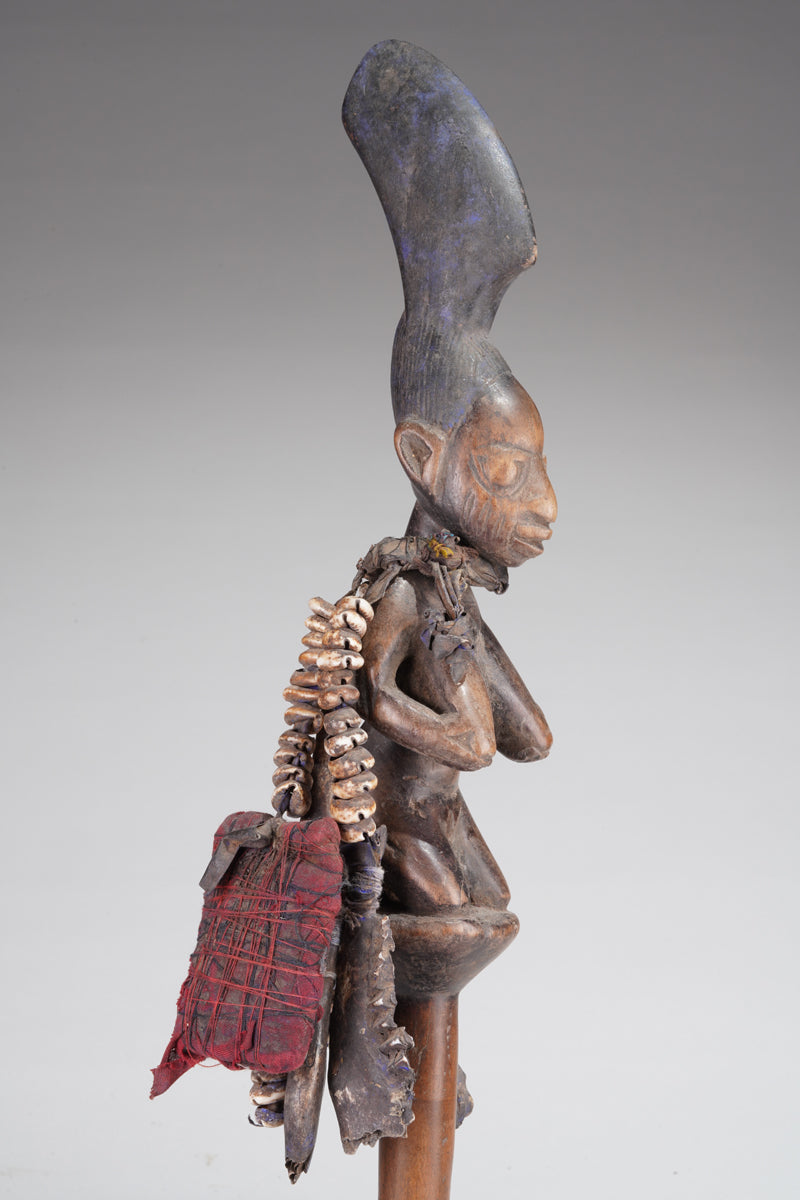 A Yoruba Shango staff