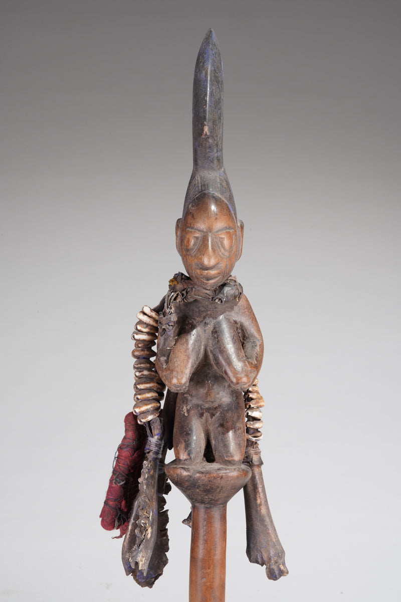 A Yoruba Shango staff