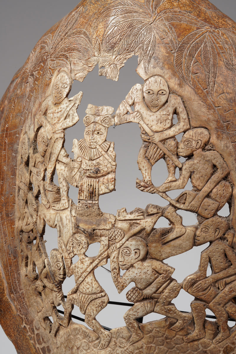 Fragmentary Karett turtle of a Bamum