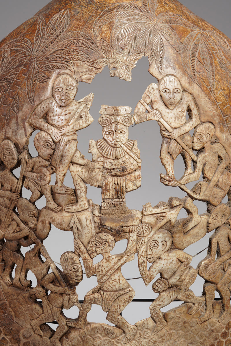 Fragmentary Karett turtle of a Bamum