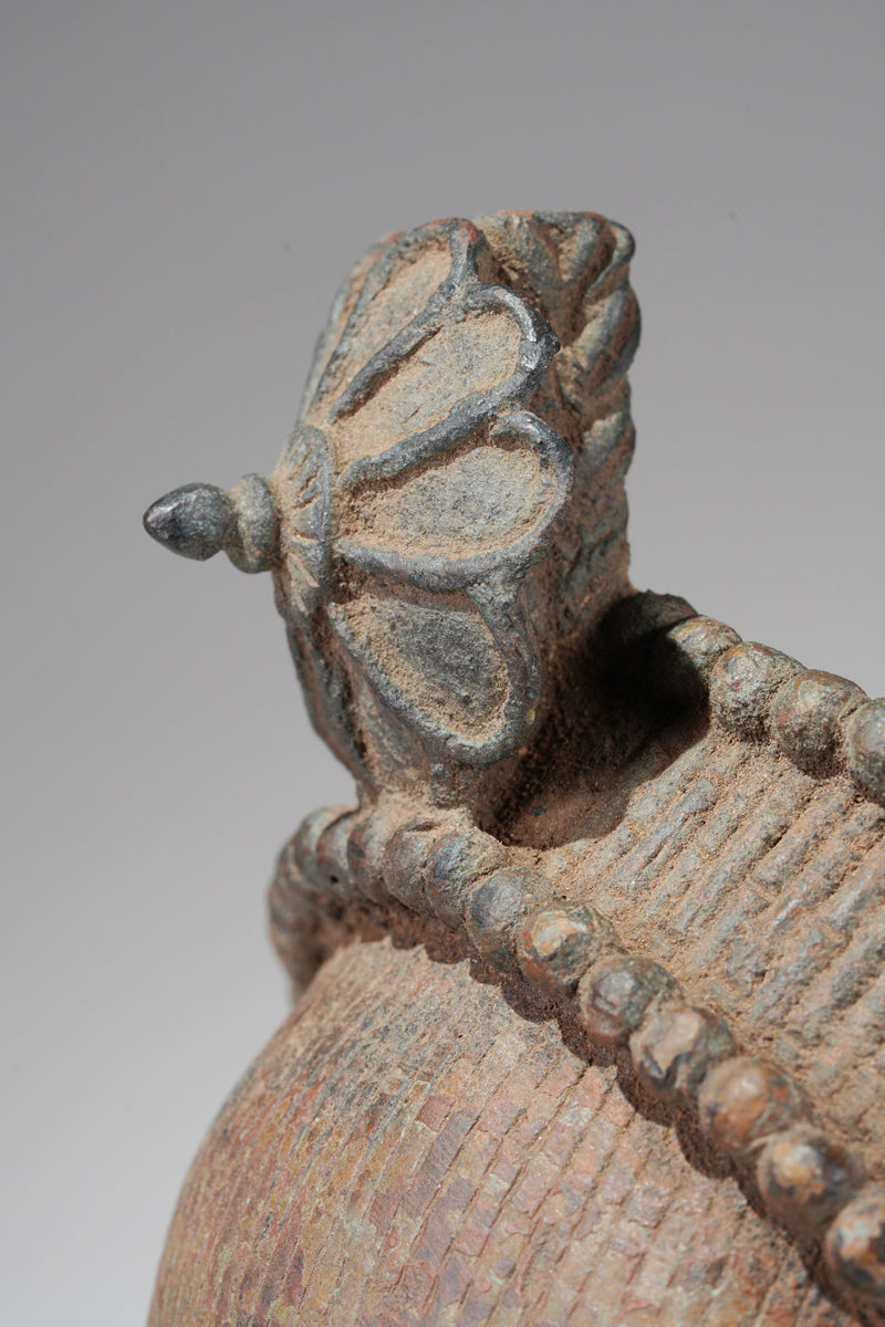 A head of Olokun or Ooni, in the style of Ife