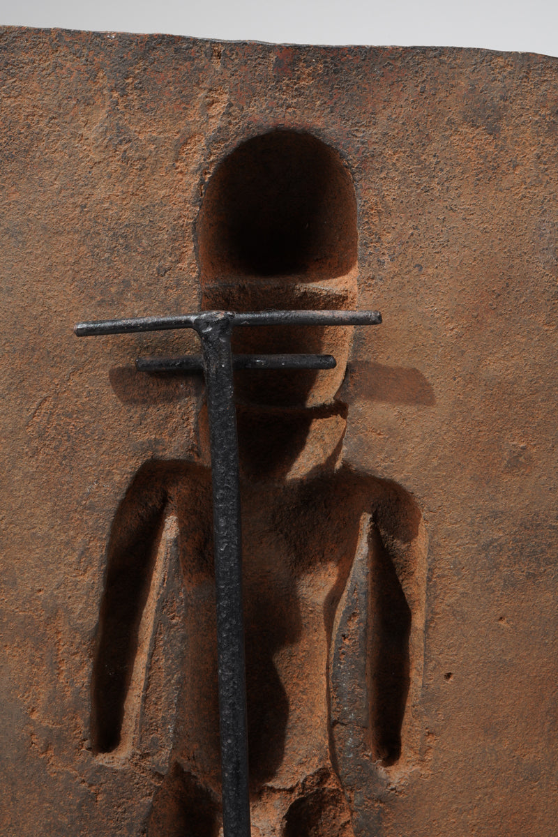 A Bronze plate in the style of Benin
