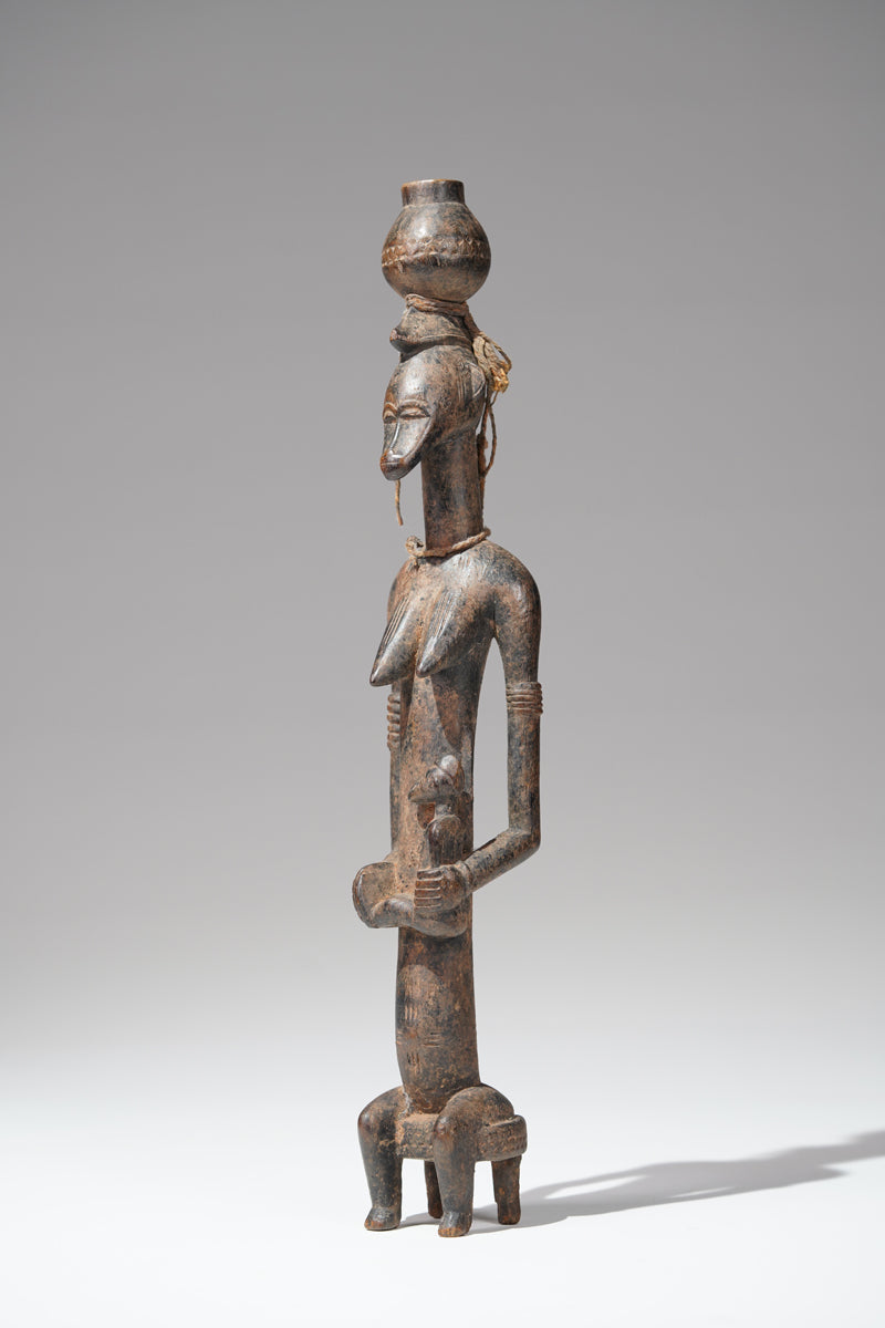 A Senufo maternity sculpture from the Korhogo region