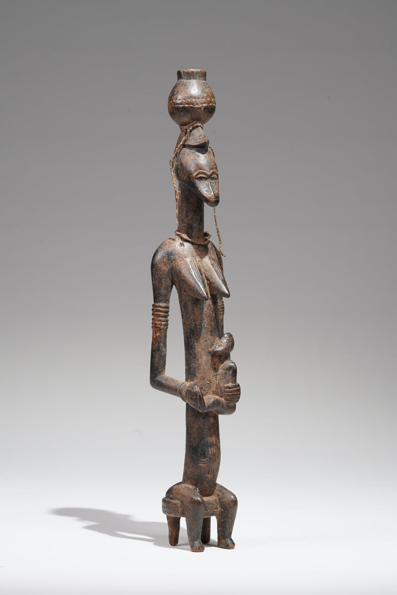 A Senufo maternity sculpture from the Korhogo region