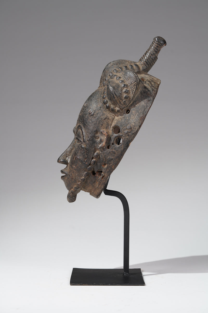 A Baule mask from the Toumodi region