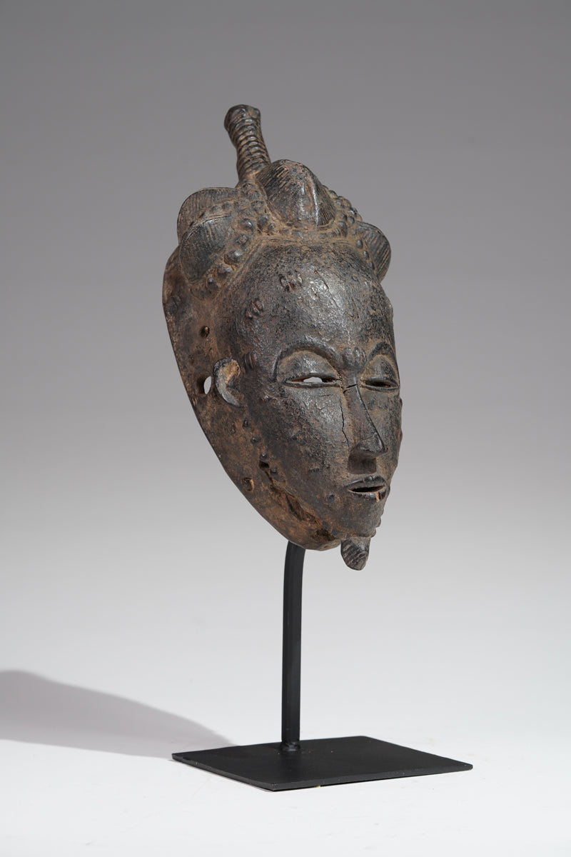 A Baule mask from the Toumodi region