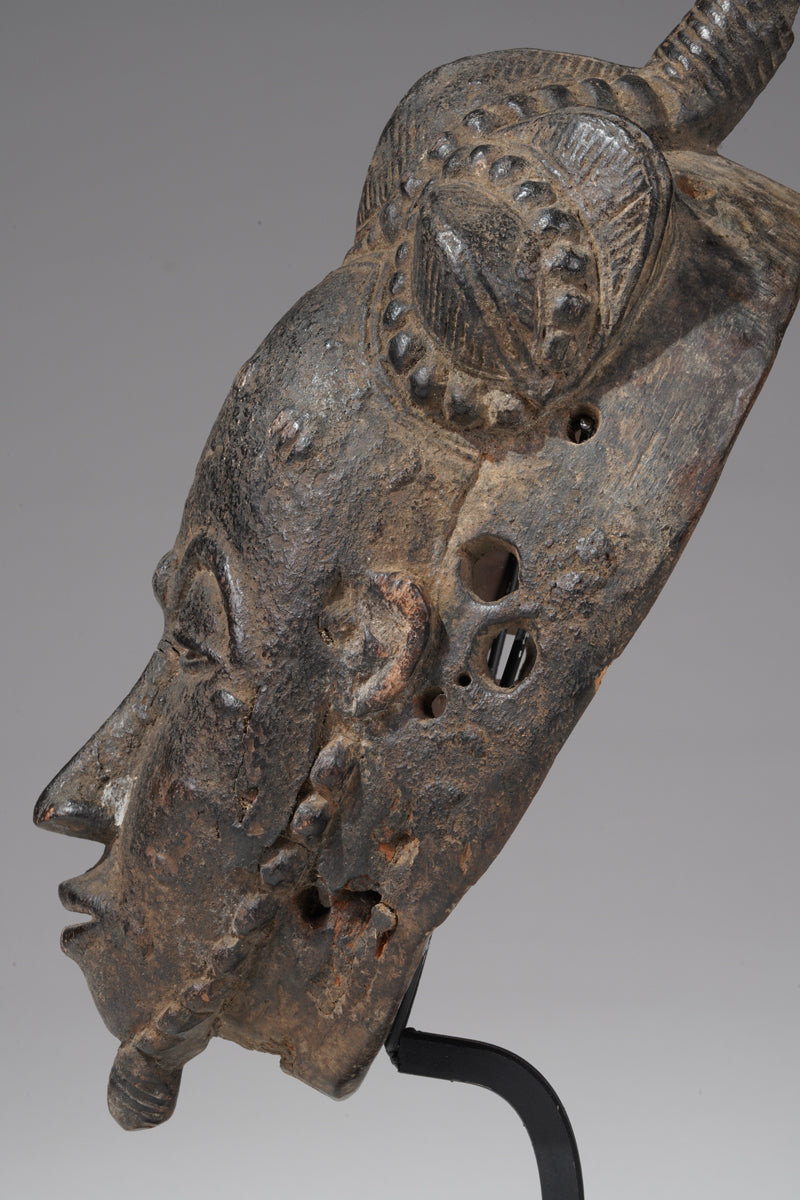 A Baule mask from the Toumodi region