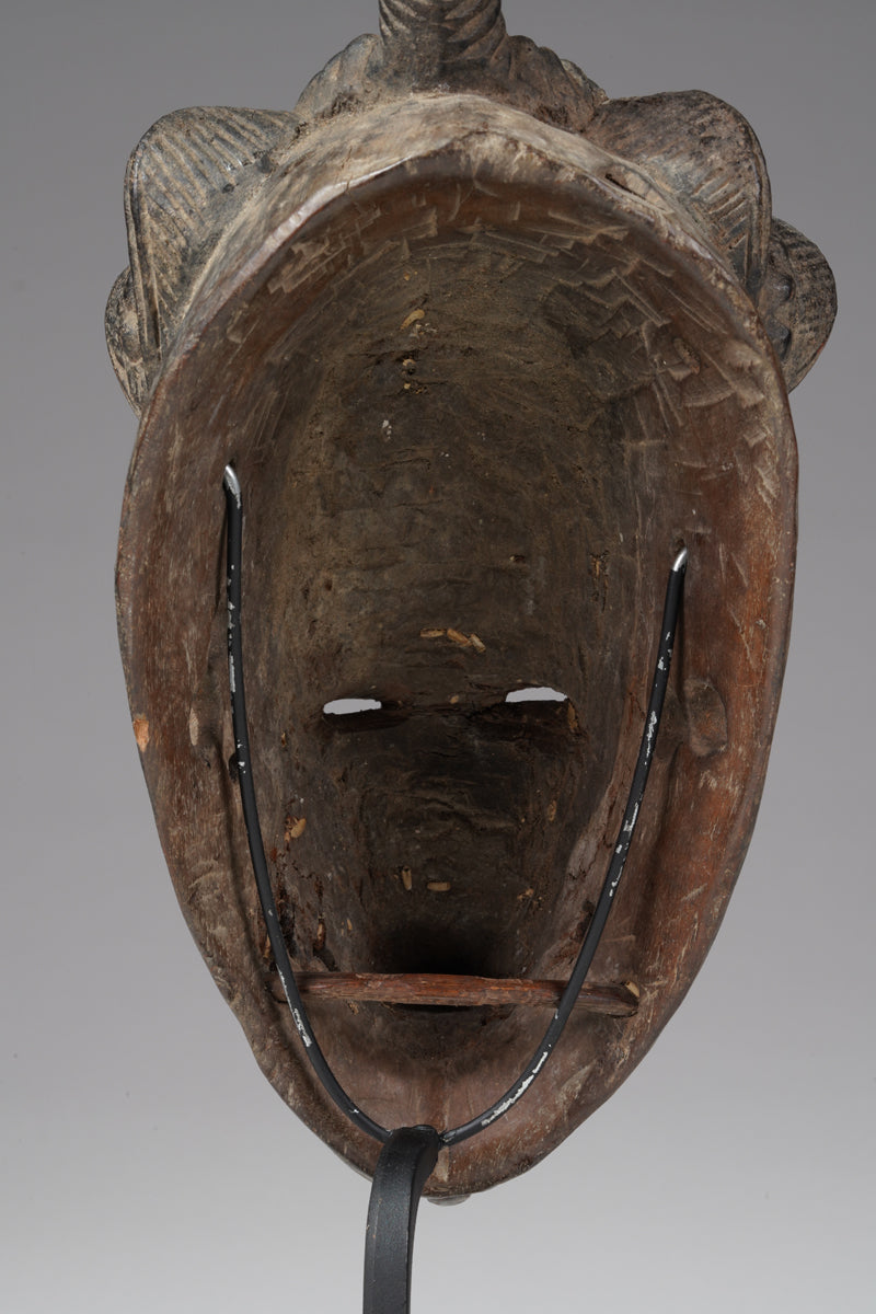 A Baule mask from the Toumodi region