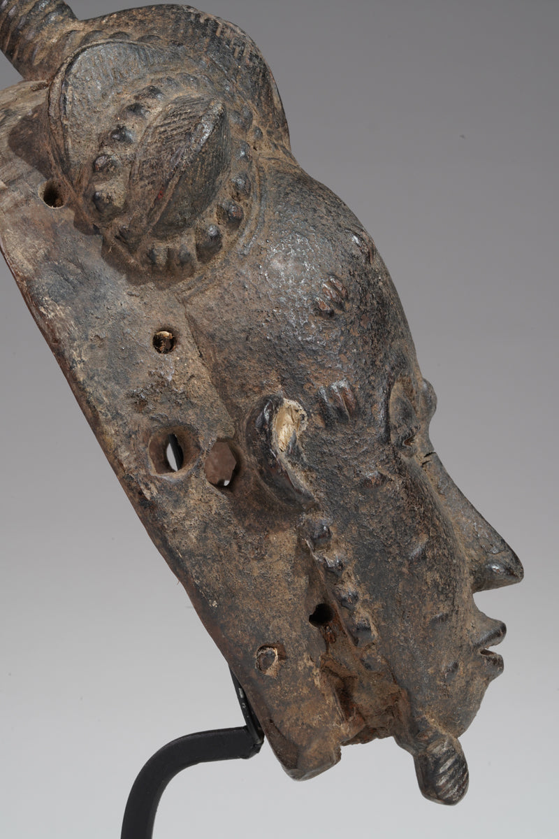 A Baule mask from the Toumodi region