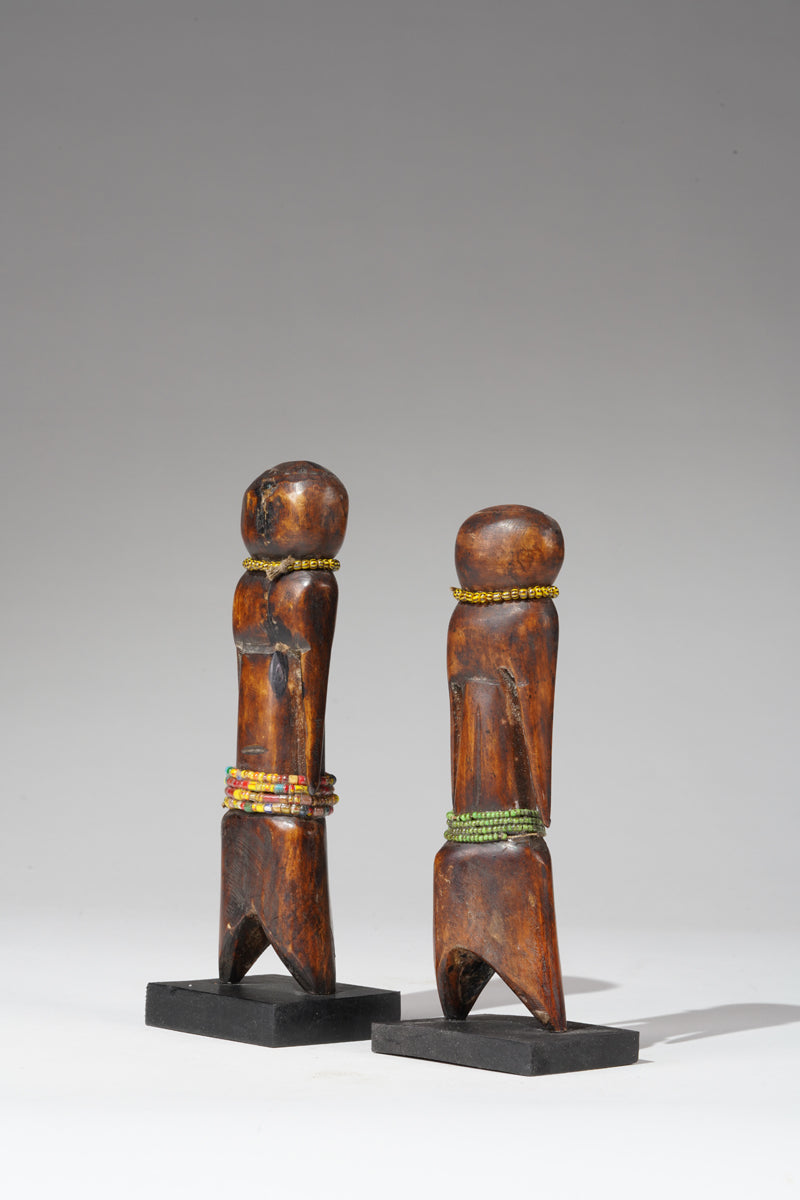 A Moba sculpture duo