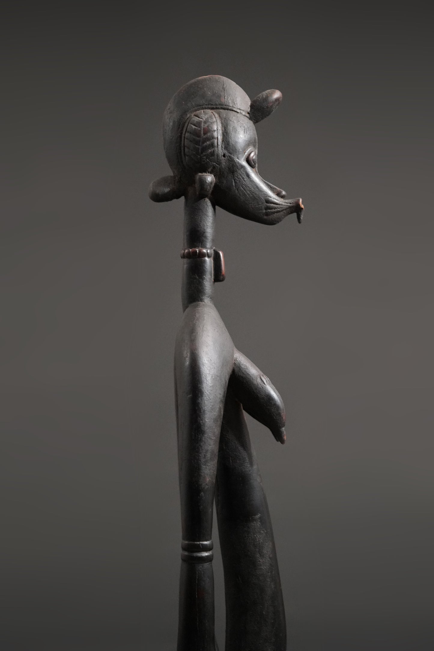 A female Senufo Rhythm Pounder