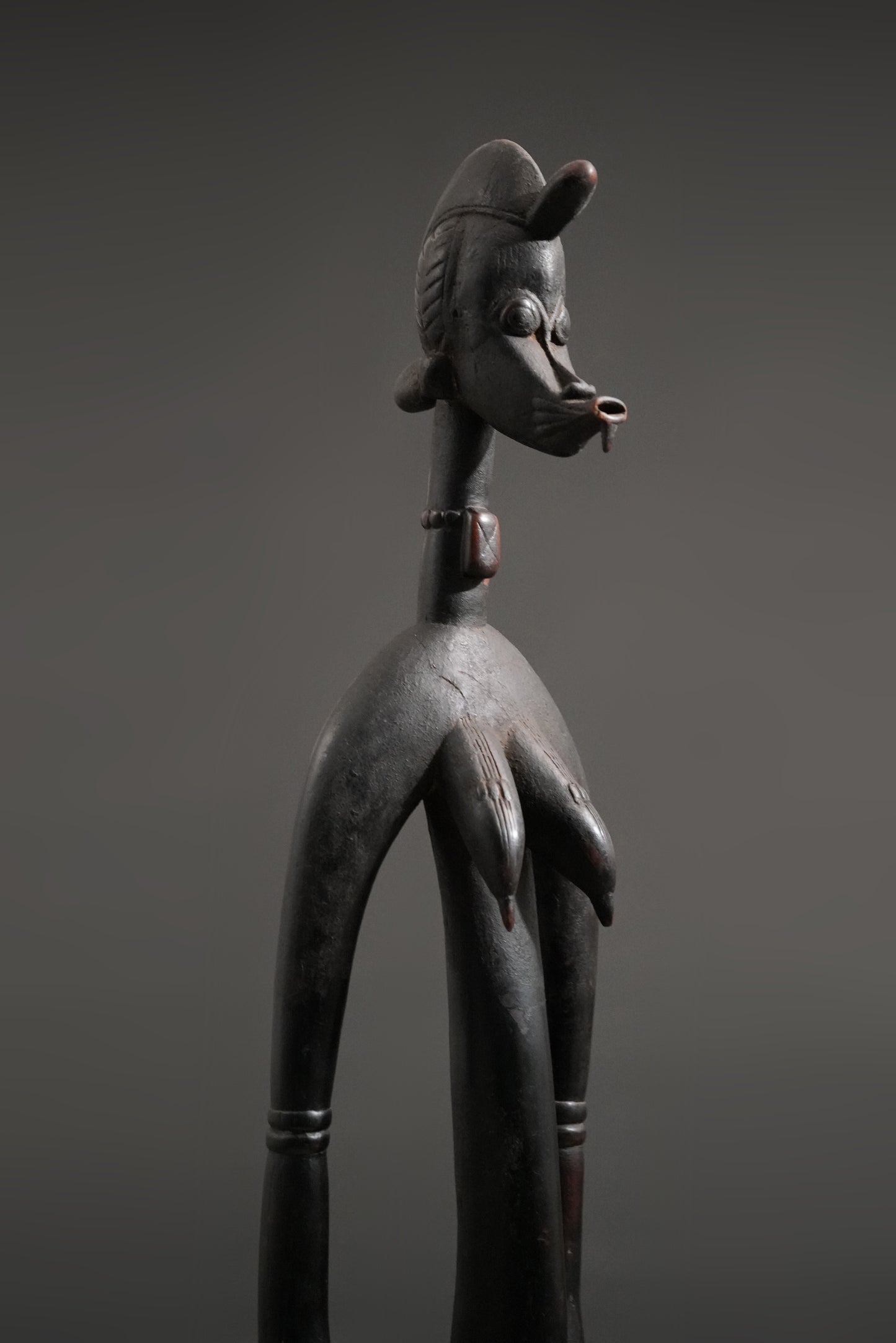 A female Senufo Rhythm Pounder
