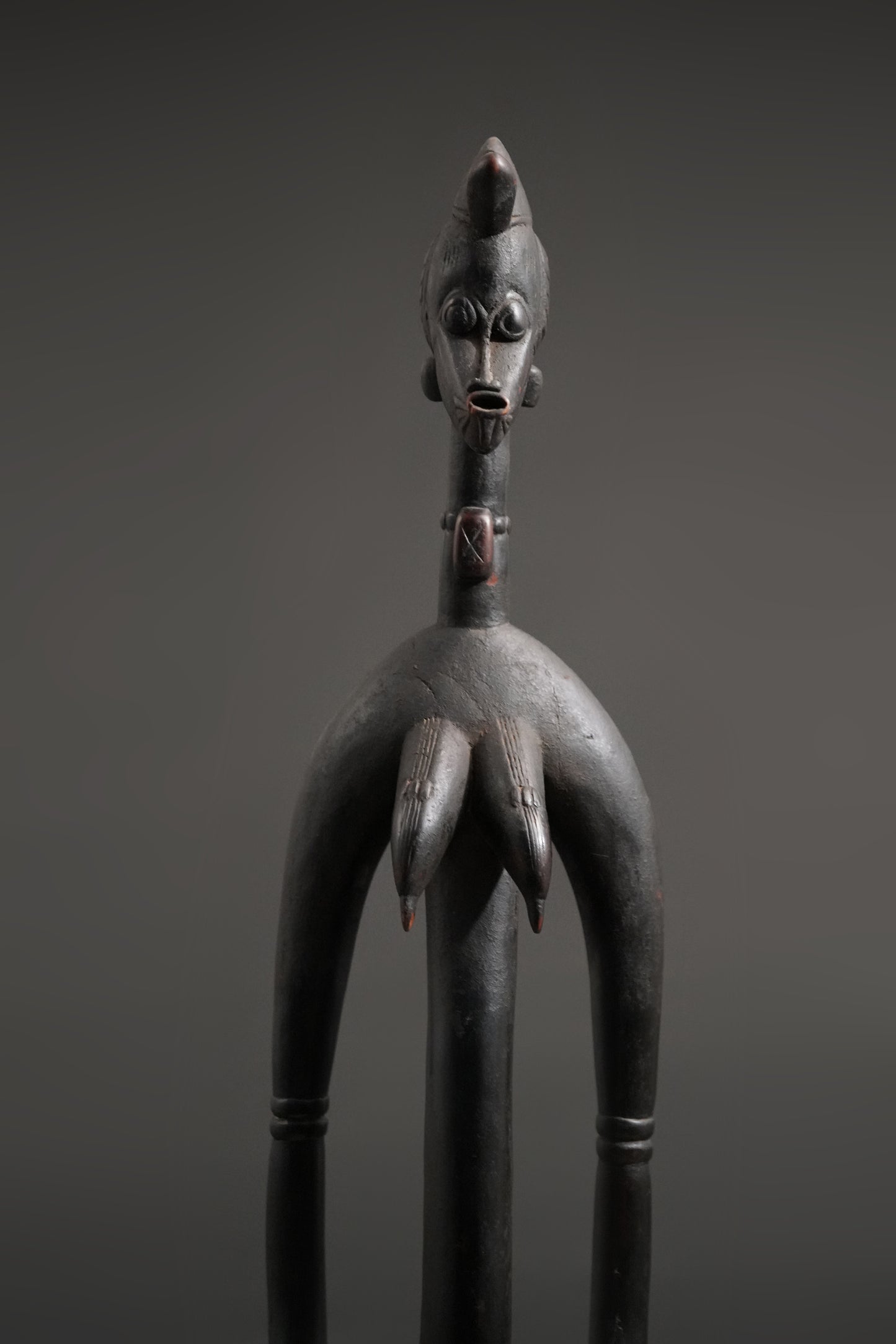 A female Senufo Rhythm Pounder