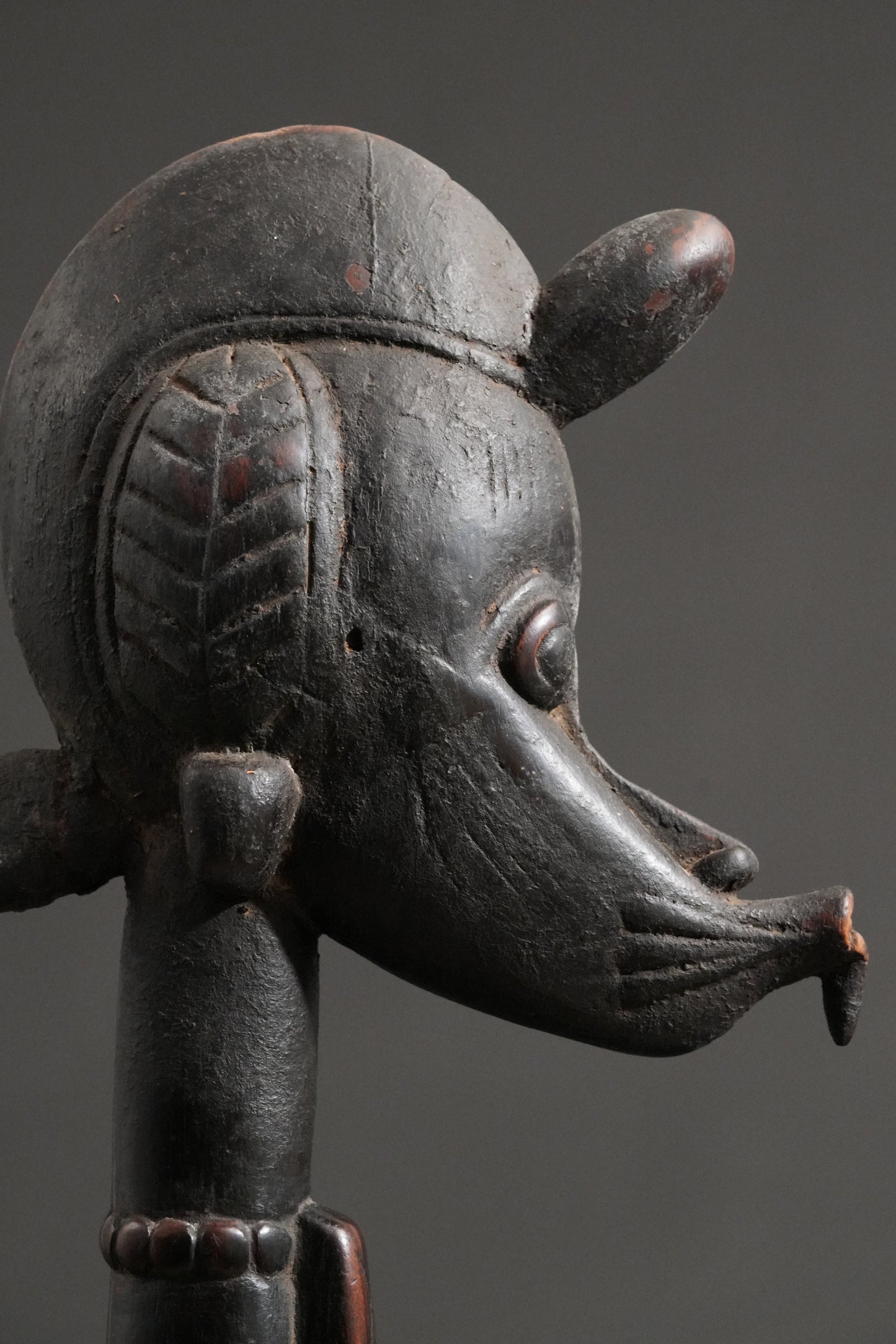 A female Senufo Rhythm Pounder