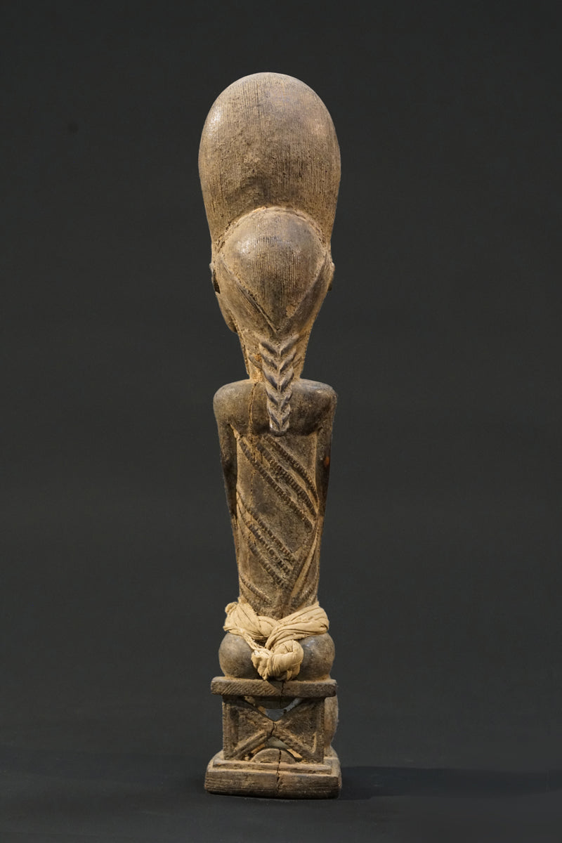 A male Baule sculpture