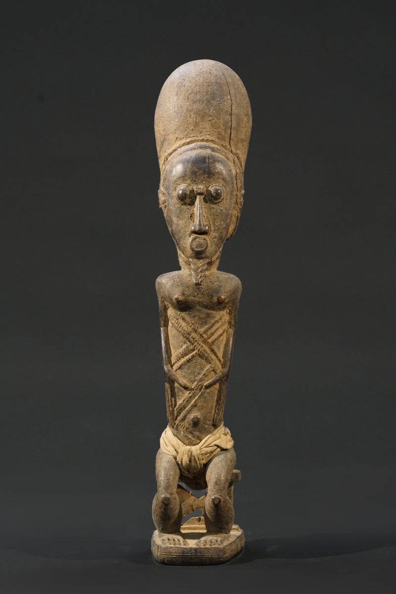 A male Baule sculpture