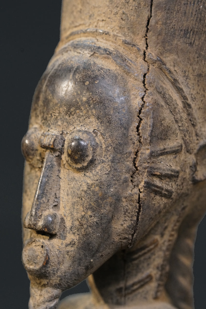 A male Baule sculpture