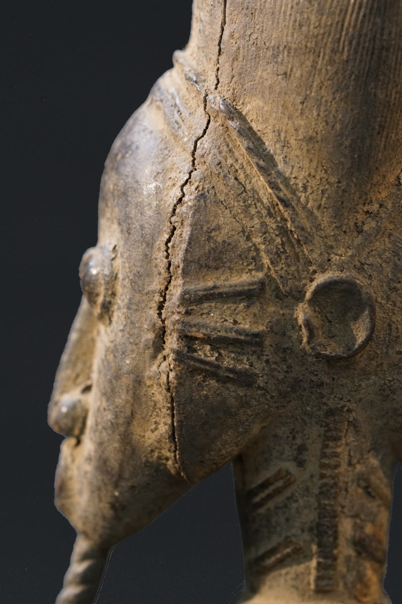A male Baule sculpture