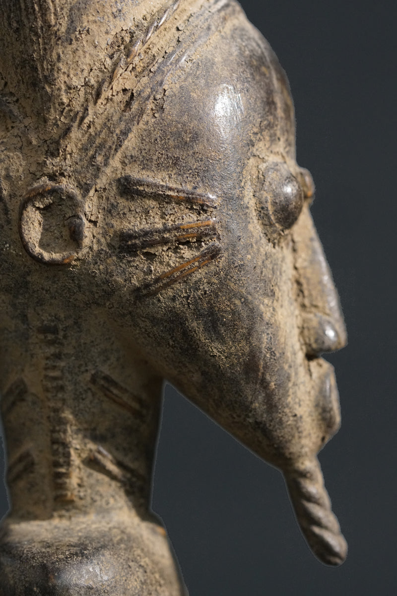 A male Baule sculpture
