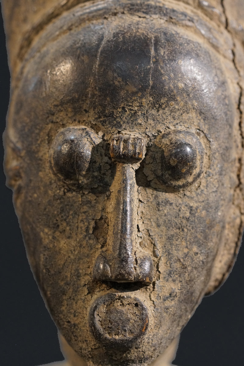 A male Baule sculpture