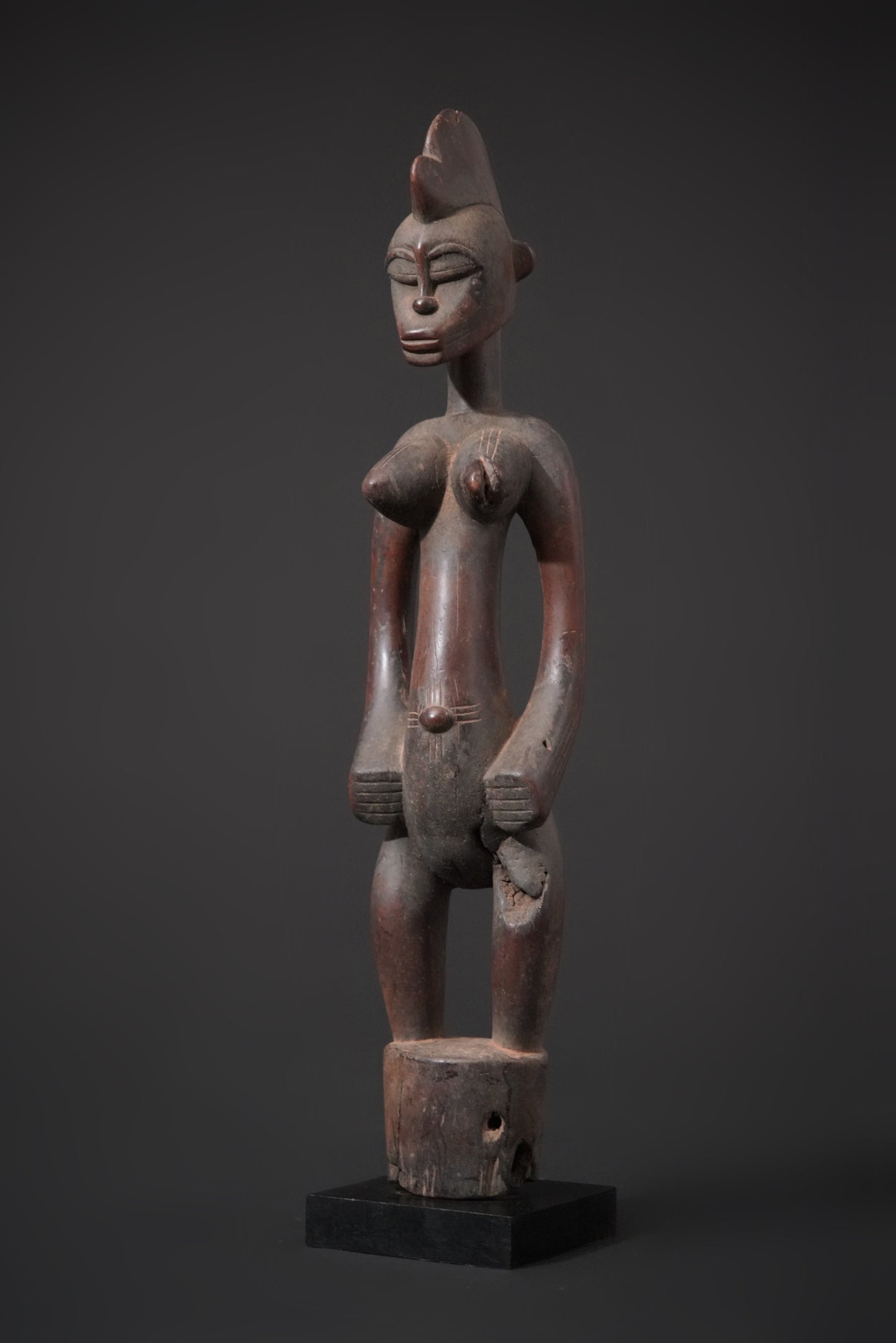 Female Senufo rhythmopounder - déblé