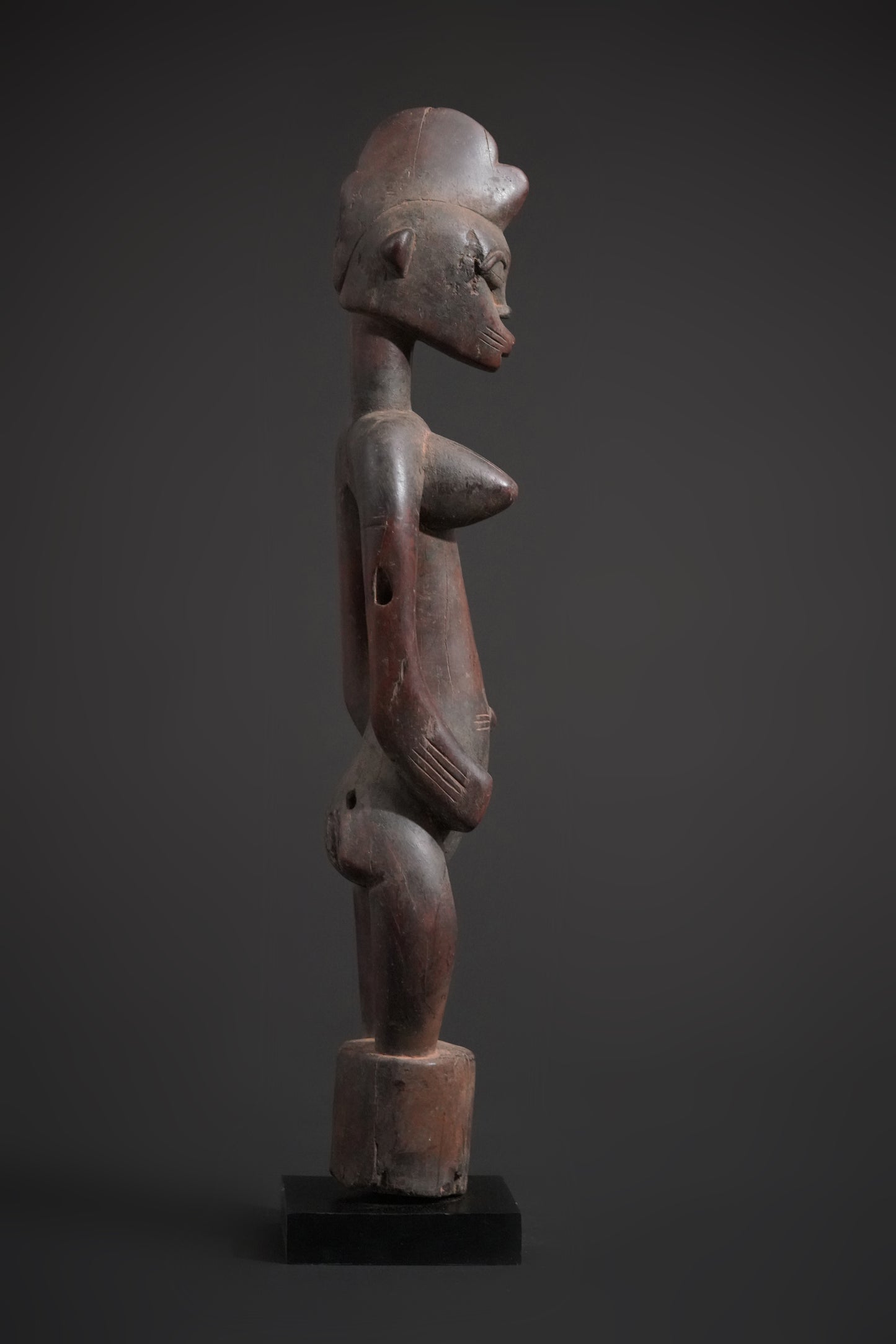 Female Senufo rhythmopounder - déblé