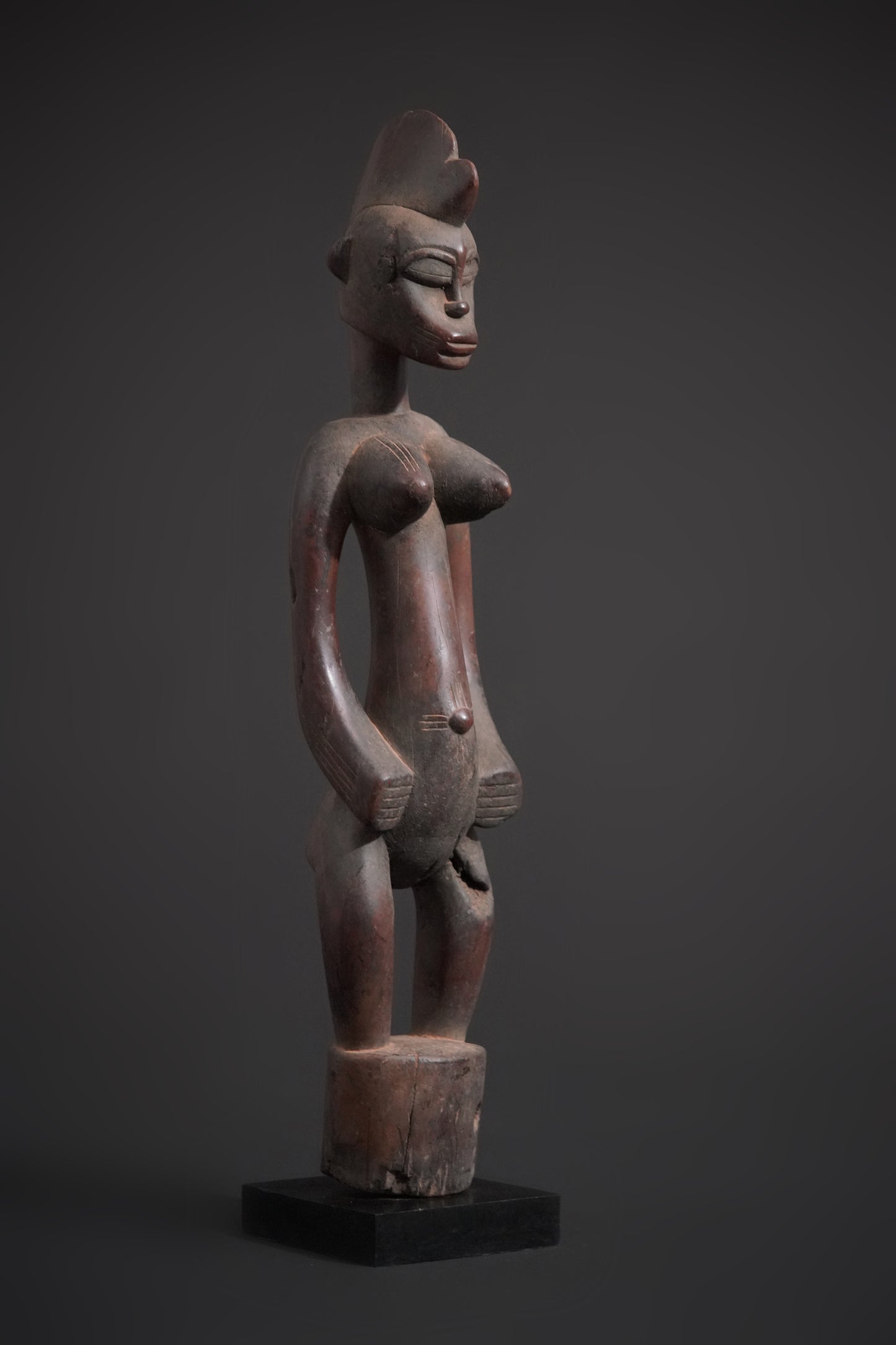 Female Senufo rhythmopounder - déblé