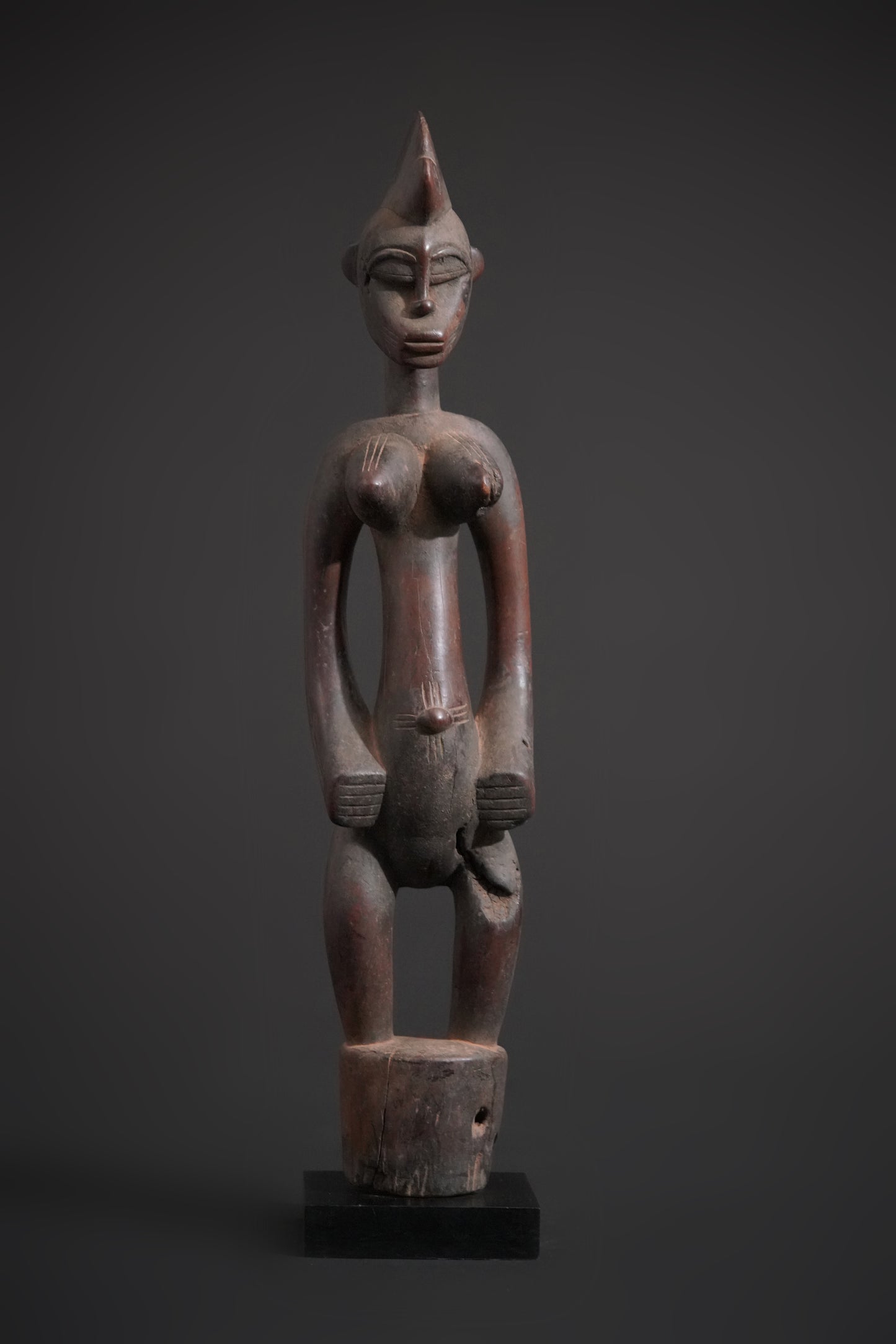 Female Senufo rhythmopounder - déblé