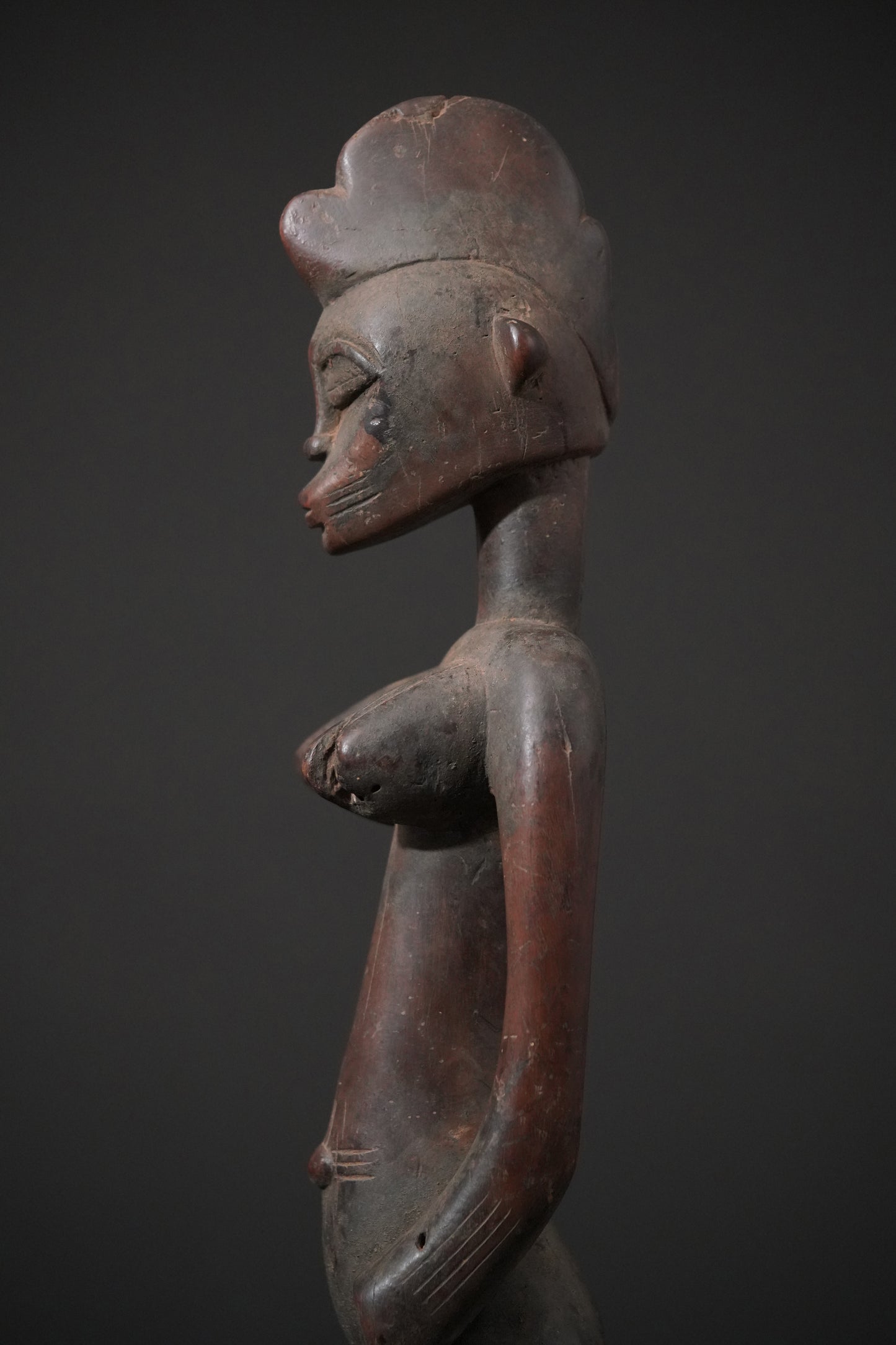 Female Senufo rhythmopounder - déblé