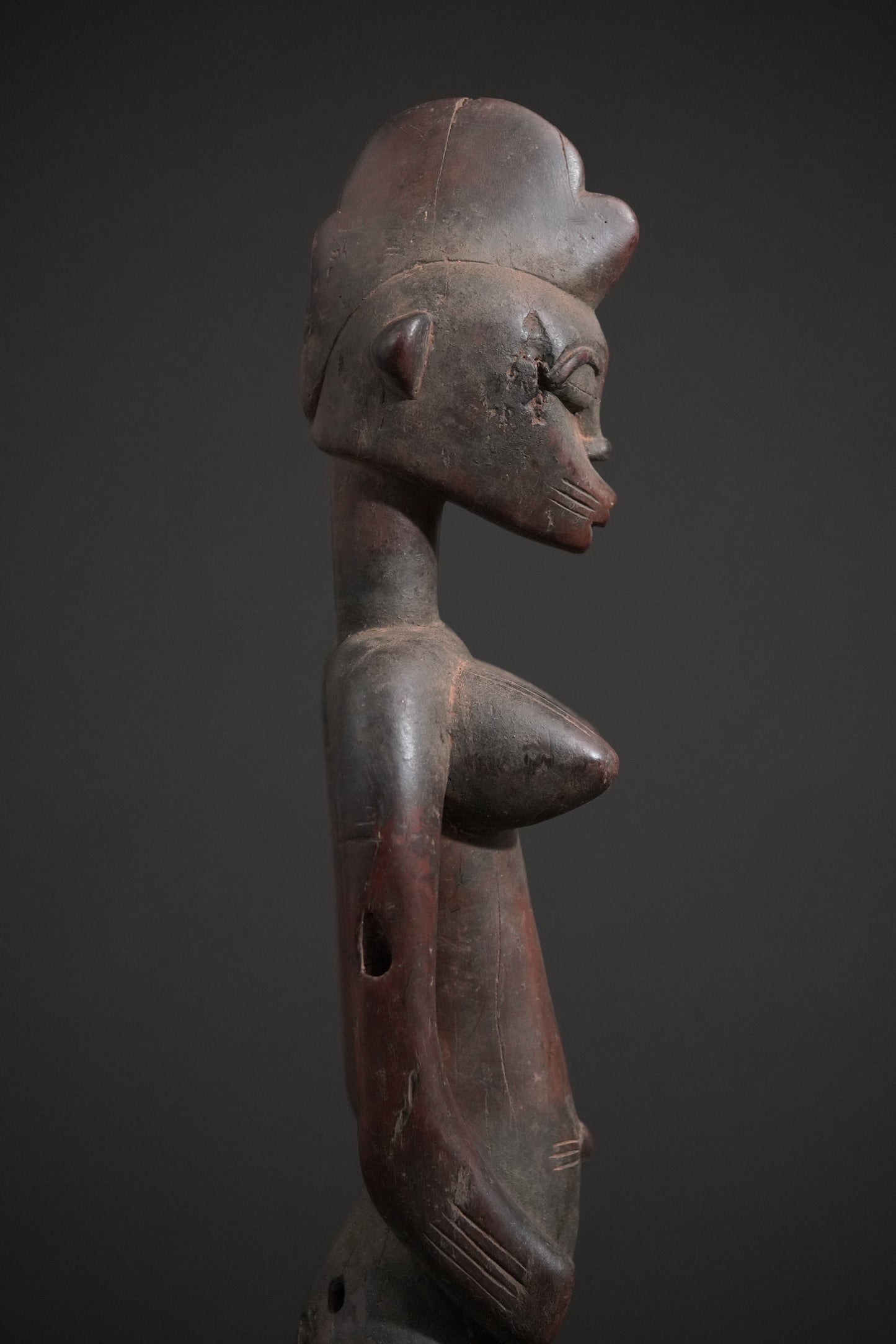 Female Senufo rhythmopounder - déblé