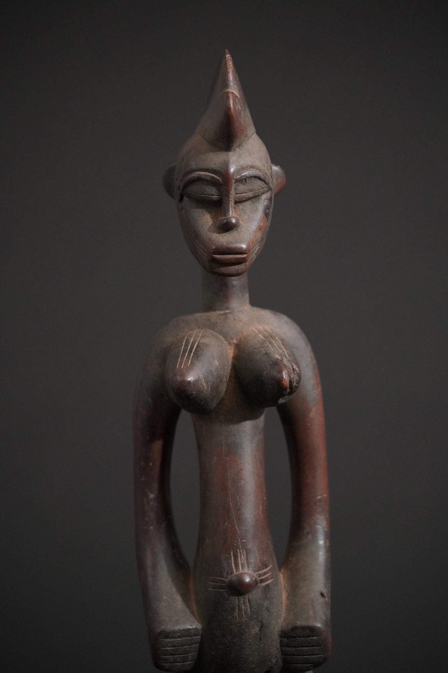 Female Senufo rhythmopounder - déblé
