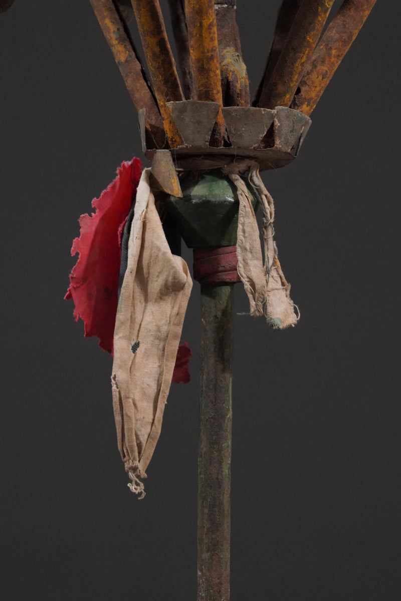 A portable iron Fon altar called asen