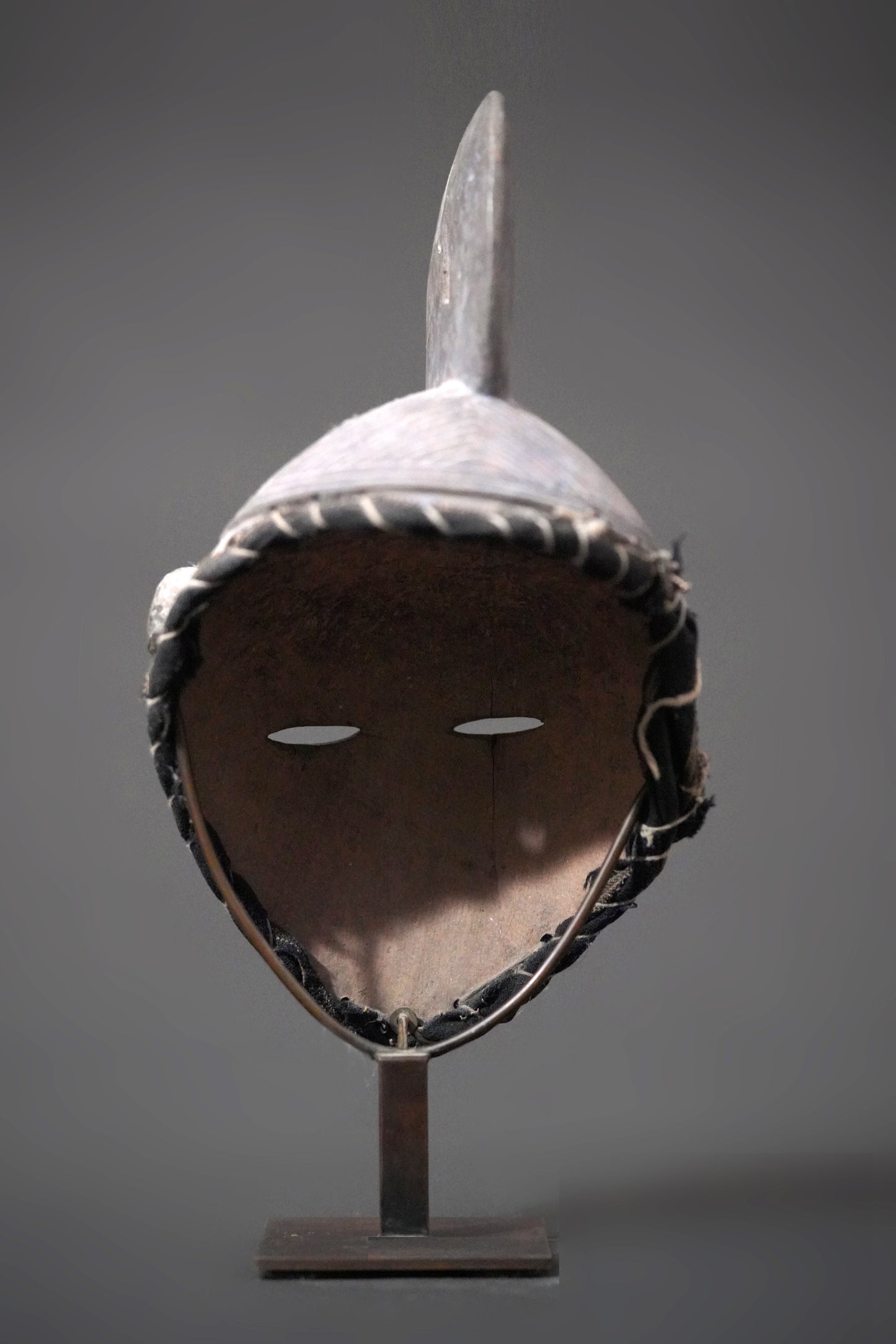 A very rare wooden Tiv mask