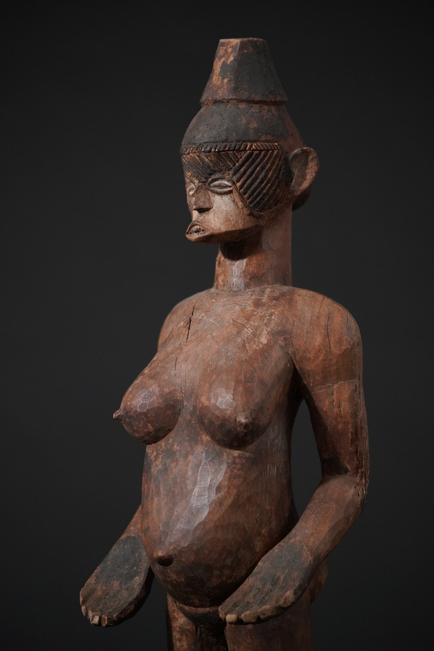 A big female Igbo Alusi Statue